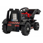 Elektrický traktor s lyžicou G320 - červený